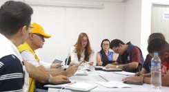 Encuentro Gloria Miranda y catatumberos