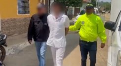 La Fiscalía reveló lo que le espera a este sujeto que fue capturado en El Carmen de Bolívar. / Foto: Cortesía.