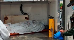 Mujer asesinada en Medellín. 