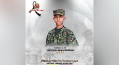 Soldado asesinado. 