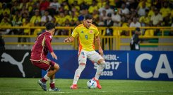 Santiago Londoño, Colombia vs. Venezuela Sub-17. 