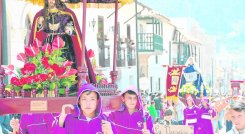 Semana Santa en el departamento 
