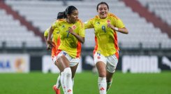 María Alejandra Baldovino (#7), figura del partido.