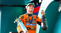 El piloto australiano hizo una magistral carrera.