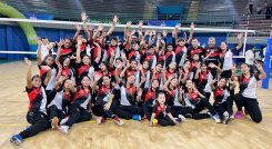 Las selecciones Sub-13 de voleibol masculina y femenina dieron la pelea en el Interligas.