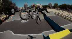 La bicicrosista Queen Saray Villegas brilla en Europa.