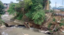 Ribereños solicitan a la Unidad Nacional de Gestión del Riesgo arreglar la canalización y remediar el problema en el emisario de aguas negras.