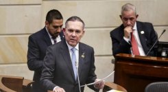 El presidente del Senado, Efraín Cepeda, estuvo en Cúcuta y habló de la Consulta Popular./Foto archivo