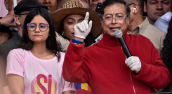 El presidente Gustavo Petro