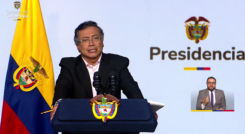 Alocución del presidente Petro. Foto: captura de pantalla