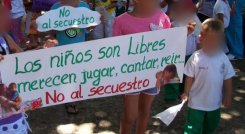 Niño secuestrado.
