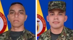 Soldados asesinados. 