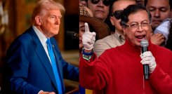 Donald Trump y Petro