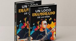 El cantante Felipe Pelaez lanza su primer libro autobiográfico. 