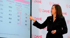 Directora del DANE, Piedad Urdinola. / Foto Cortesía