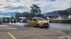 Balacera en Girón. 