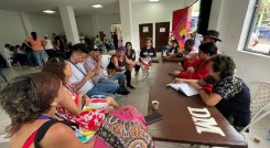 Jóvenes del Catatumbo participan en el diseño de una política pública para la cultura de paz.