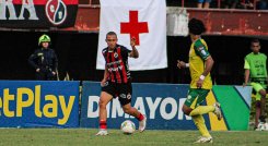 Dayan Pérez, jugador del Cúcuta Deportivo. 