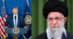 Donald Trump y Ali Jemenei