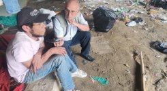 Debajo de los puentes de Ocaña pernoctan habitantes de residencia no formal consumidores de alucinógenos/Fotos cortesía Sheila Samanta Vera Contreras.