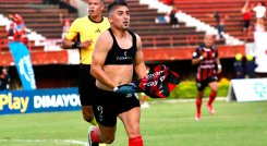 Matías Pisano, Cúcuta Deportivo vs. Real Cundinamarca 2025. 