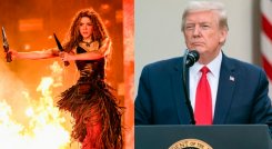 Shakira y Donald Trump