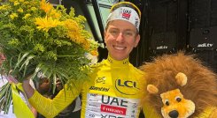 Tadej Pogacar, líder del Tour de Francia 2025