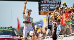 El esloveno Tadej Pogacar obtuvo su tercera victoria en el  Tour de Francia.