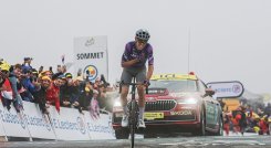 Ben O'connor (Jayco)  ganador y más combativo en la etapa 18.