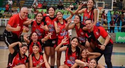 Selección Norte femenina de baloncesto.