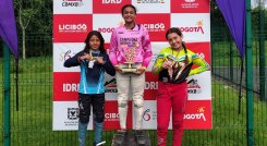 Camila De La Hoz bicicrosista cucuteña.