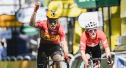 Jonas Abrahamsen, del (Uno X), se ha adjudicado la undécima etapa del Tour de Francia