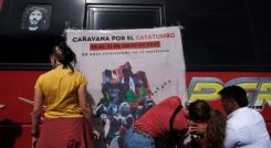 Una caravana humanitaria recorre la zona del Catatumbo para verificar los acuerdos.