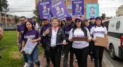 Claudia López, precandidata presidencial, estuvo en Acento, el podcast de La Opinión./Foto Colprensa