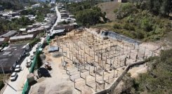 Así lucía la obra en 2021 cuando fue intervenida/Foto archivo