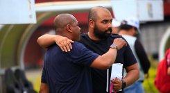 Julián Redín, asistente técnico del Cúcuta Deportivo. 