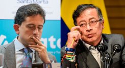Presidente Petro y Luis Carlos Reyes
