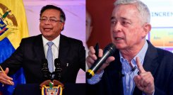 Rifirrafe Petro y Uribe