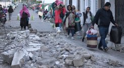 Terremoto en Guatemala. 