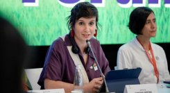 Viceministra Mujeres. 