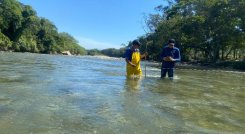 Los monitoreos de los distintos ríos será permanente a partir de ahora./Foto cortesía