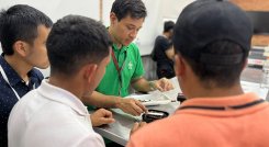 Aprendices del SENA. / Foto Cortesía