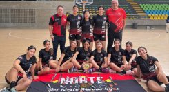 La selección Norte femenina Sub-15 de baloncesto se destacó en el Interligas de Medellín
