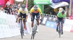 Diego Camargo superó en el embalaje a sus rivales.
