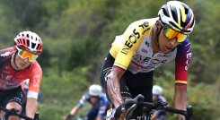 Egan Bernal,  un aspirante a pelear el titulo.