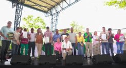 Actividad de la ANT en Sardinata, el cual benefició a mas de 401 familias.