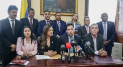 Bancada de Cambio Radical.