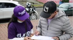 Las candidaturas por firmas siguen en aumento, a falta de cuatro meses de terminar el plazo./Foto Colprensa