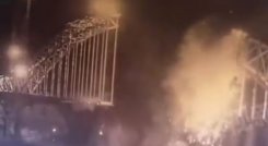 Derrumbe de un puente en China 