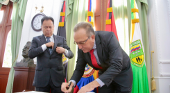 Juan Alberto Bitar Mejía, nuevo director del IDS. 